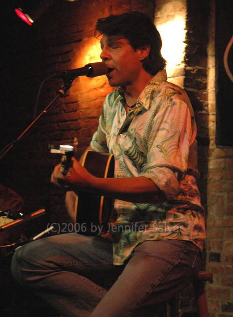 Kasim Sulton at The Bitter End - 7/15/06, photo by Jennifer Salyer