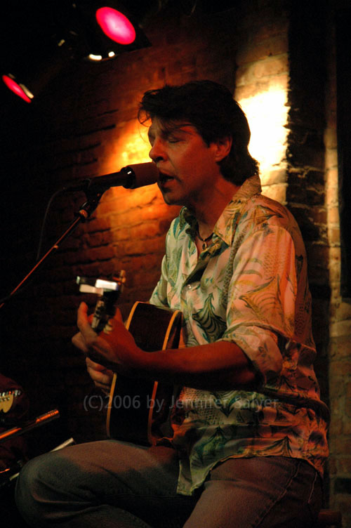 Kasim Sulton at The Bitter End - 7/15/06, photo by Jennifer Salyer