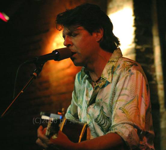 Kasim Sulton at The Bitter End - 7/15/06, photo by Jennifer Salyer