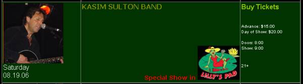 Kasim Sulton Band