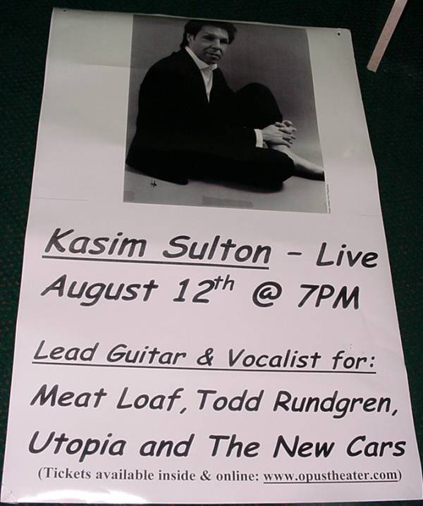 Kasim Sulton at The Opus Theater - 8/12/06