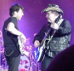 Kasim Sulton and Meat Loaf in Stuttgart, Germany - 06/19/2007