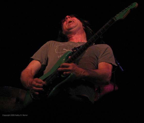 Kasim Sulton and Todd Rundgren at The Madison Theater, Covington, KY, 01/19/08 - photo by Kathy Borror