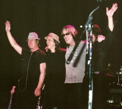 Kasim Sulton and Todd Rundgren at The Pabst Theater, Milwaukee, WI, 01/23/08 - photo by Chris Z