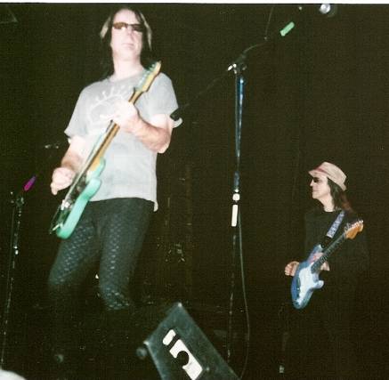 Kasim Sulton and Todd Rundgren at The Pabst Theater, Milwaukee, WI, 01/23/08 - photo by Chris Z