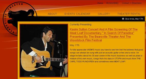 Kasim Sulton gig at The Bearsville Theater