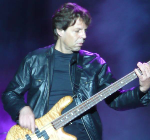 Kasim Sulton and Meat Loaf at Home Park, Plymouth, England - 06/27/08