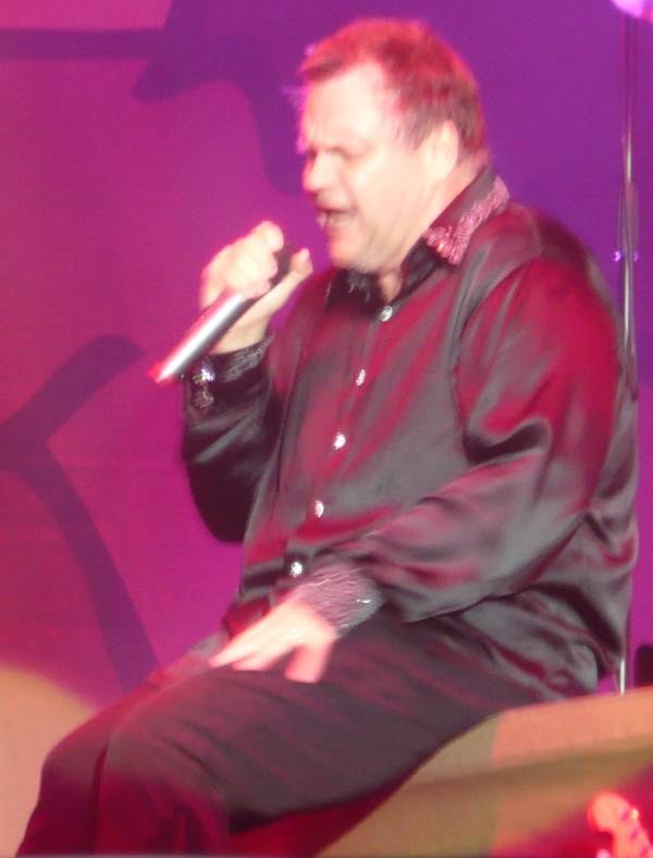 Kasim Sulton and Meat Loaf at Home Park, Plymouth, England - 06/27/08
