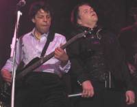 Kasim Sulton and Meat Loaf - photo by Caryl Burton