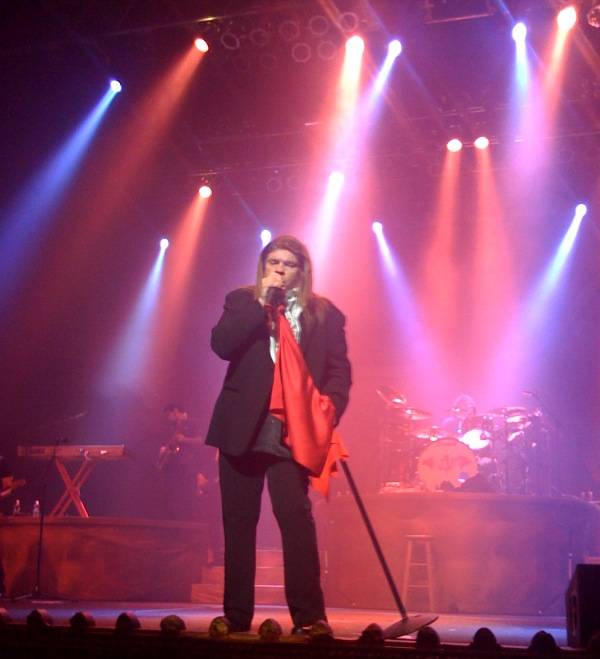 Kasim Sulton and Meat Loaf at The Palace Theatre, New York City, NY - 12/06/08