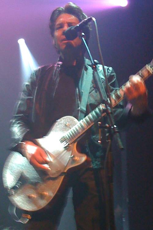 Kasim Sulton and Todd Rundgren at The Blender, New York City, NY, 12/27/08 - photo by RMAC