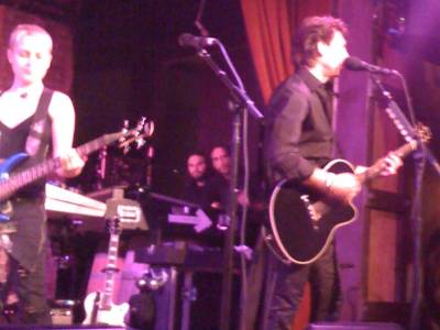 Kasim Sulton and Todd Rundgren at City Winery, New York City, NY, 04/16/09 - photo by RMAC