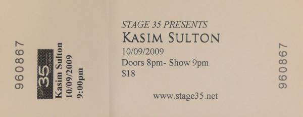 Kasim Sulton gig at Micho's Restaurant, Reisterstown, MD - 10/09/09