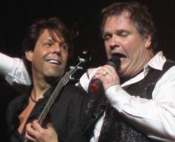Kasim Sulton and Meat Loaf - photo by Vicki Pearson