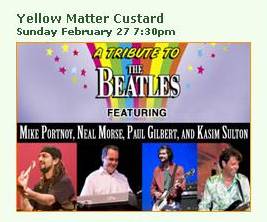 Kasim Sulton gig with Yellow Matter Custard