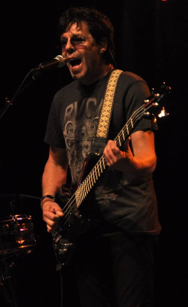 Kasim Sulton and Todd Rundgren at Summerfest, Milwukee, WI, 07/10/11 - photo by Whitney Burr