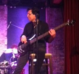 Kasim Sulton at Todd Rundgren gig at City Winery, New York City, 02/27/12 - photo by Mark Woodin