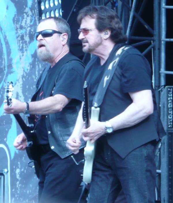 Kasim Sulton and Blue Oyster Cult at Hellfest Festival, Clisson, France - 06/17/12