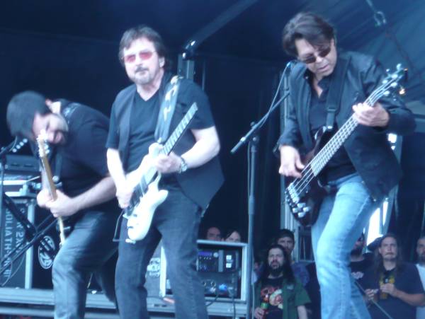 Kasim Sulton and Blue Oyster Cult at Hellfest Festival, Clisson, France - 06/17/12