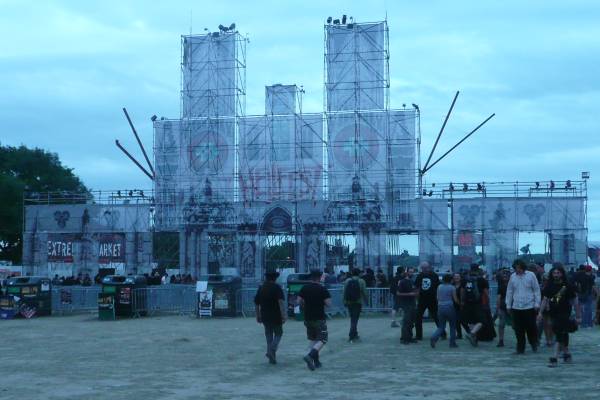 Kasim Sulton and Blue Oyster Cult at Hellfest Festival, Clisson, France - 06/17/12