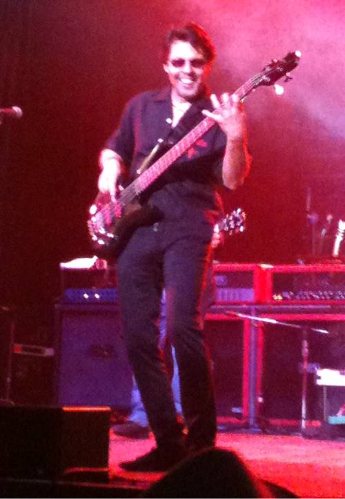 Kasim Sulton with Blue Oyster Cult at Peekskill, NY, 07/07/12 - Photo by Suzi Ziegler