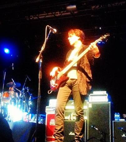 Kasim Sulton at Blue yster Cult's 40th Anniversary Concert, New York City, NY, 11/05/12 - photo by Kasim Sulton