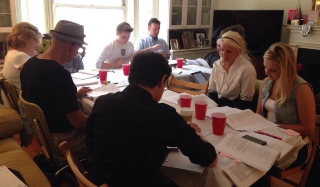 Kasim Sulton at indy film table read