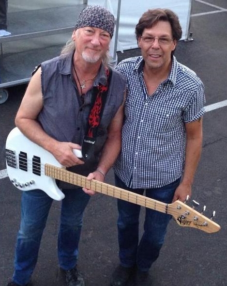 Kasim Sulton with Roger Glover