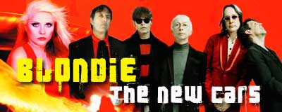 Kasim Sulton, Elliot Easton, Greg Hawkes, Todd Rundgren and Prairie Prince are The New Cars who will be touring with Debbie Harry and Blondie this summer