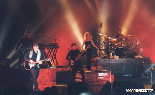 Kasim Sulton at Caesar's, Atlantic City, NJ, 9/08/01 - photo by Frank Ciapanna