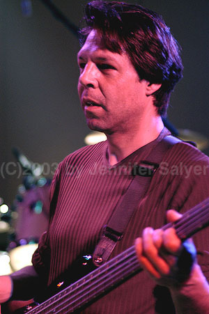 Kasim Sulton as part of The Pat Travers Band 3/22/03 (Photo by Jennifer Salyer)