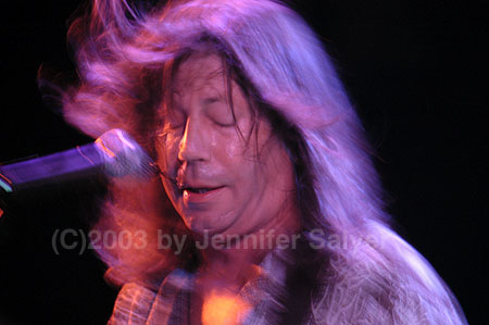 Kasim Sulton as part of The Pat Travers Band 3/22/03 (Photo by Jennifer Salyer)