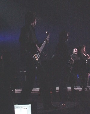 Kasim Sulton, Laurie Wisefield, Meat Loaf and Patti Russo at The Night Of The Proms, Antwerp - 11/01/01