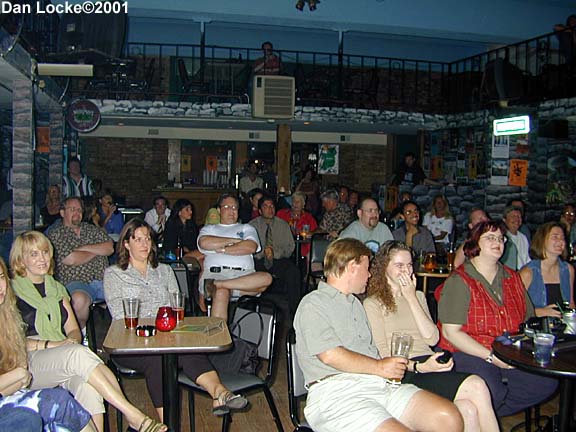 Kasim Sulton at The Abbey Pub, Chicago, 8/10/01 - photo by Dan Locke