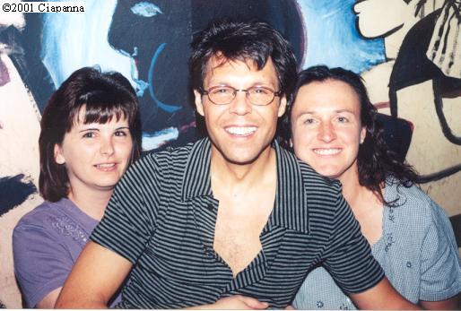 Kasim Sulton at The Tin Angel, Philadelphia, 8/15/01 - photo by Frank Ciapanna